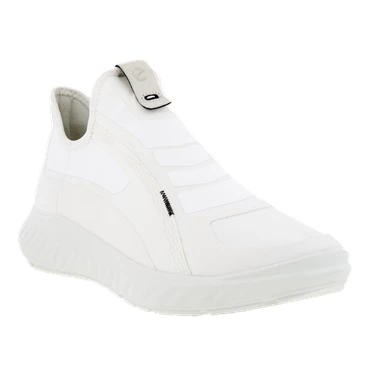 Ecco Ath-1fw Alpha Slip On Joggesko Dame Grå Hvite | DENFBL-920