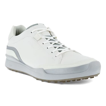 Ecco Biom Hybrid Blonder Up Casual Sko Herre Hvite / Sølv Metal | HILCBJ-947