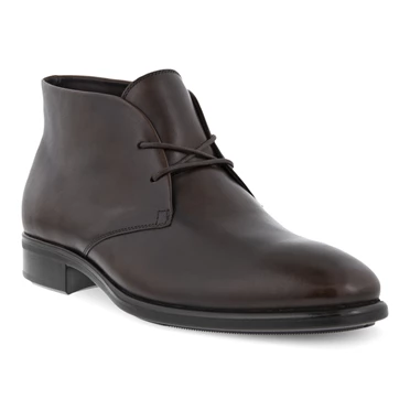 Ecco Citytray Chukka Pensko Herre Brune | HZKUXQ-857