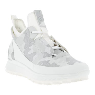 Ecco Exostrike Low Tops Joggesko Dame Hvite | NCBJAV-297