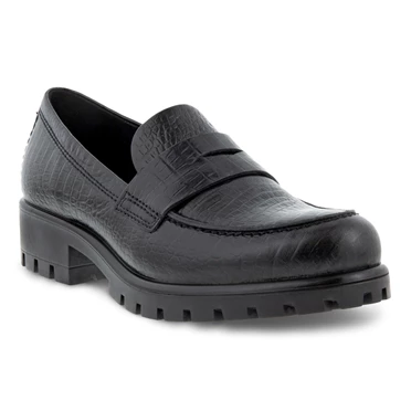 Ecco Modtray Penny Ballerinas Dame Svarte | LWFXGJ-742