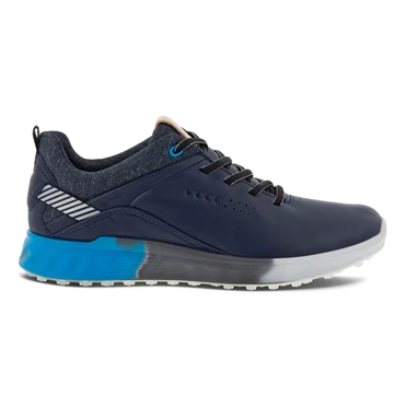 Ecco S-three Spikeless Casual Sko Dame Blå | XVOHWL-852