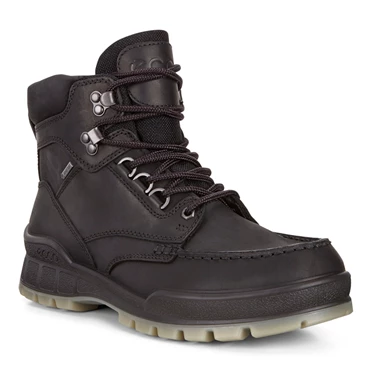 Ecco Track 25 High Tops Tursko Herre Svarte | JOGPRB-106