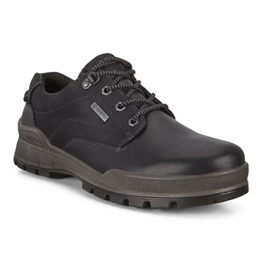 Ecco Track 25 Low Tops Plaintoe Casual Sko Herre Svarte | UBVIXQ-748